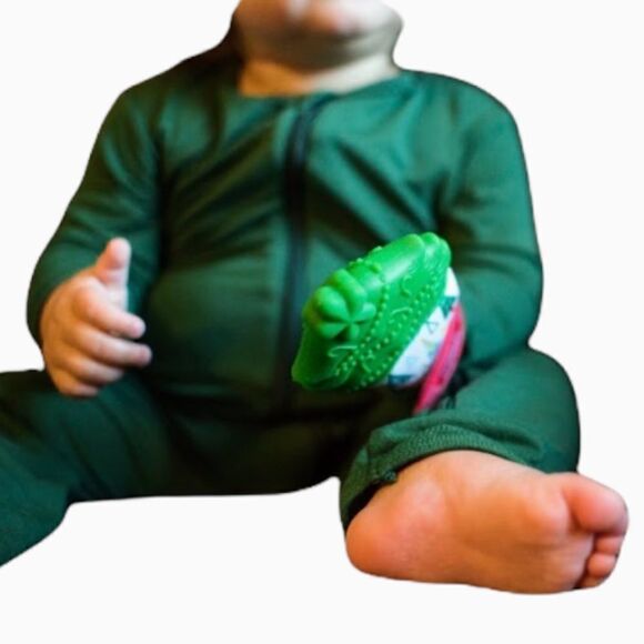 Nwt NIB NUBY CHRISTMAS TREE TEETHING MITTEN - Picture 4 of 7